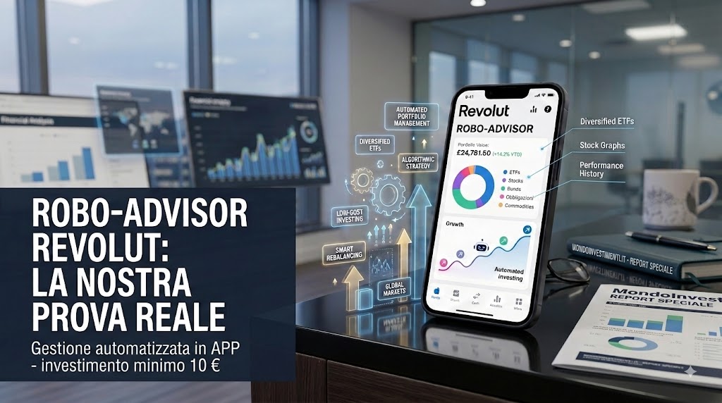In test per voi Robo-Advisor di Revolut: Come Funziona, Costi e la Nostra Prova Reale in App